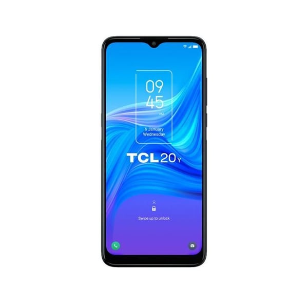 TCL 20Y - Smartphone 6,52" (16,6 cm) • 4 GB RAM • 128 GB • 48 MP • Sort