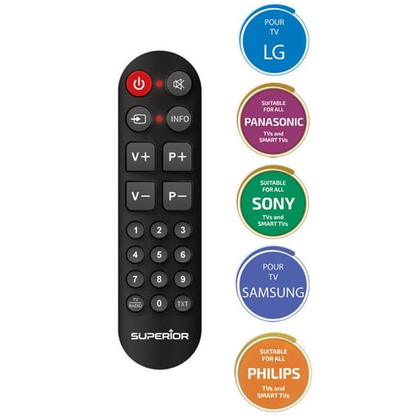 Universal fjärrkontroll - IKAZA - Kompatibel med TV LG - Klar att använda - 3D - SMART TV
