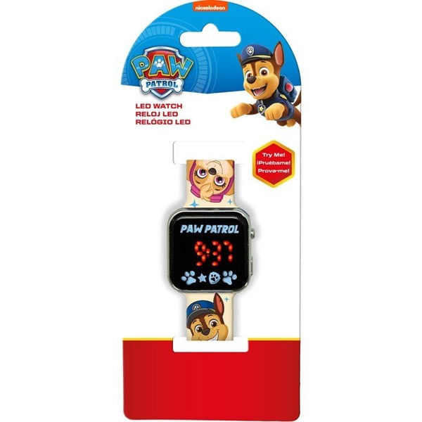 LED-klocka - KIDS LICENSING - PW19961 - Digital - Färgglad - Barn