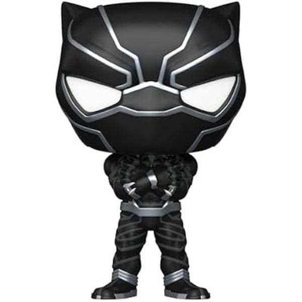 Figur - FUNKO - Black Panther - 9,5 cm - Flerfärgad - Officiell Marvel