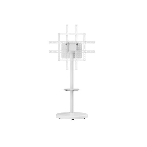 TV-bänk - EWENT - EW1550 - 2,18 m (86") - Tiltbar - På hjul - Vit