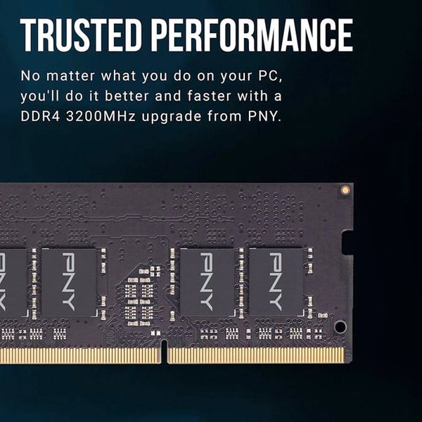 Bærbar computerhukommelse - PNY Performance - DDR4 - 8 GB - 3200MHz
