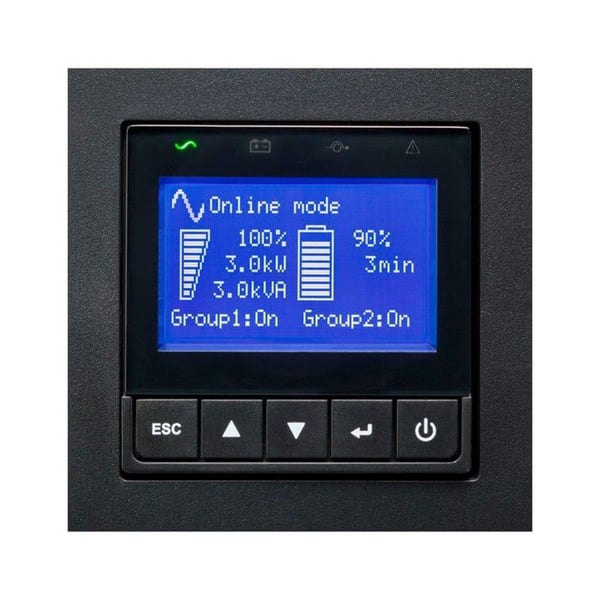 Ondulator - Eaton - 9PX 2200i RT2U - 2200 VA - Enfaset - Ethernet-forbindelse