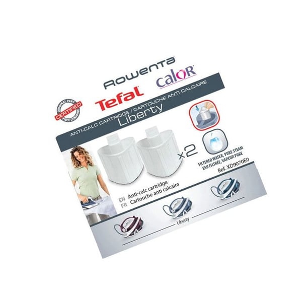 Antikalkpatroner från Centrale Vapeur, Strykjärn XD9070E0 CALOR, ROWENTA, TEFAL