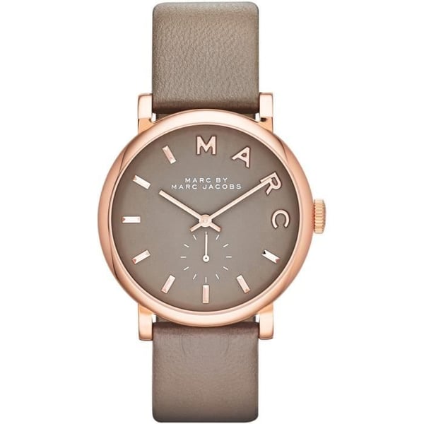 Kvinna klocka - MARC BY MARC JACOBS - BAKER MBM1266 - Läder - Quartz - Analogisk