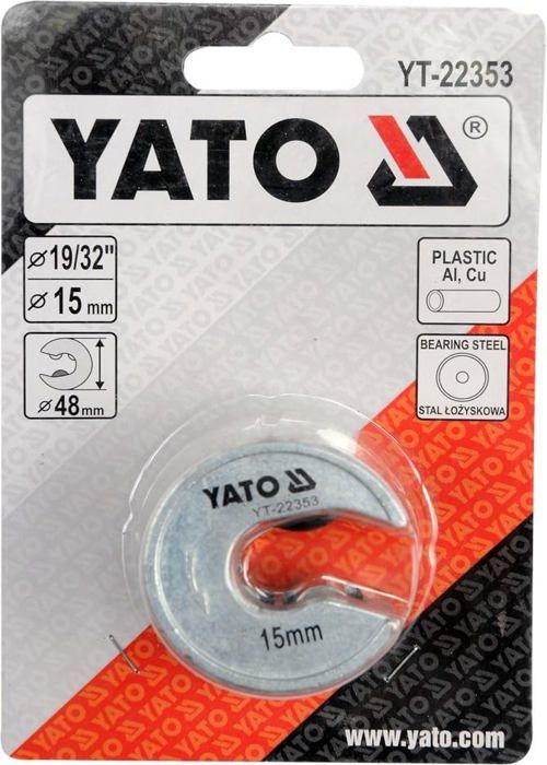 Yato rörskärare - YT-22353 - Snabbskuren 15 mm rörskärare