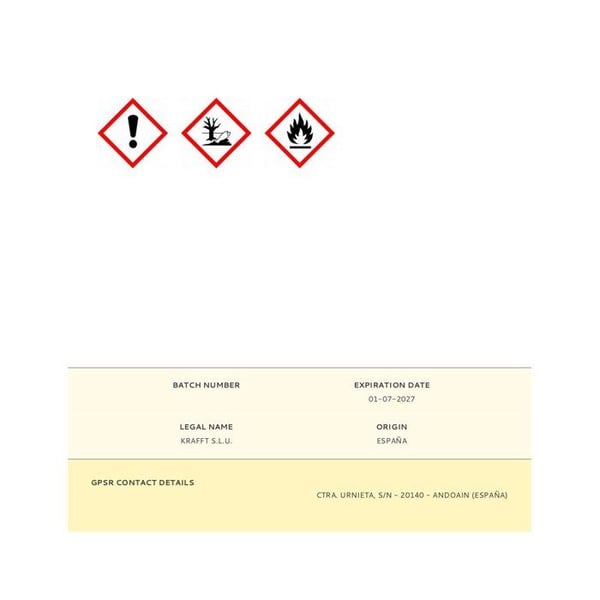 Luftrenare - KRAFFT - Doftbox Tall - 80 g - Frisk doft - Bil