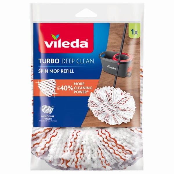 Vileda Turbo 3in1 Microfiber Spin Mop Insats