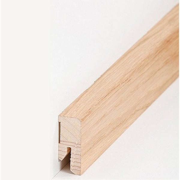 PROVISTON Fanerad träsockel 16 x 40 x 2500 mm Ek 25 meter | 10 stycken