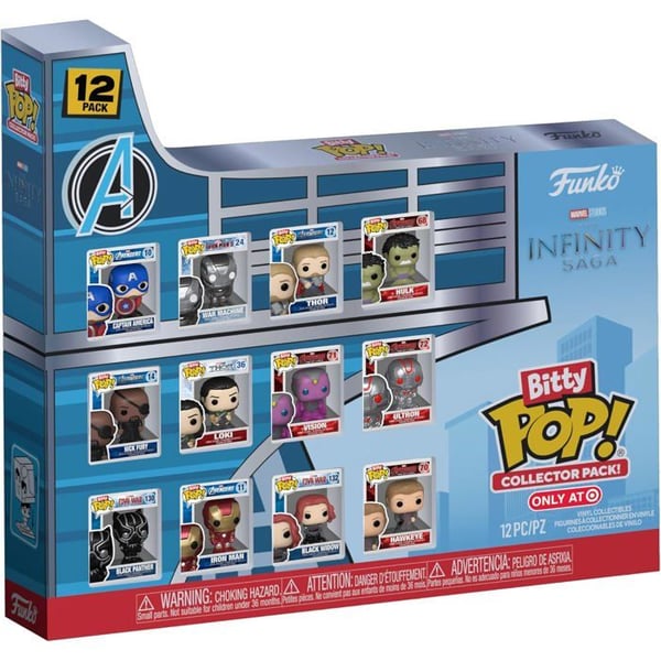 Figurine Funko Bitty Pop! | Marvel | Oändlighetssagan | 1 Slumptal Figur