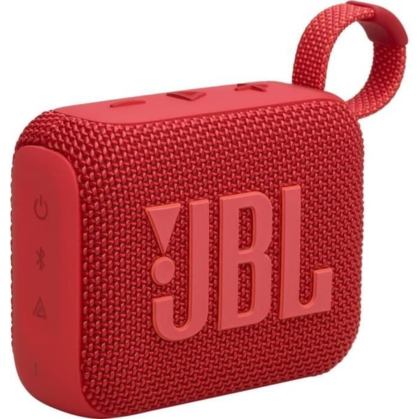 Ultra-portabel Bluetooth-högtalare - JBL GO 4 - Bluetooth 5.3 - Röd