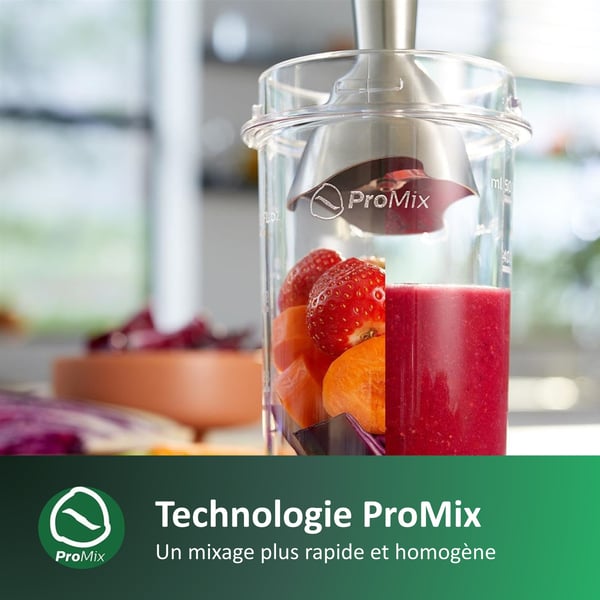 Stavblender - PHILIPS - HR2534/00 - ProMix Daily Serie 3000 - 650W - Hvid