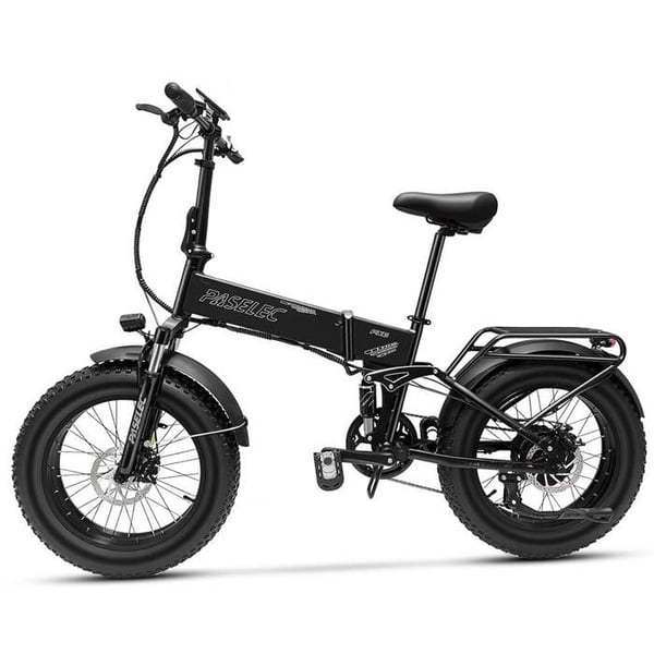 Elcykel HedaTX PX6 för vuxna, motor 1000 W, batteri 48 V 13 Ah, däck 20 tum, terräng.