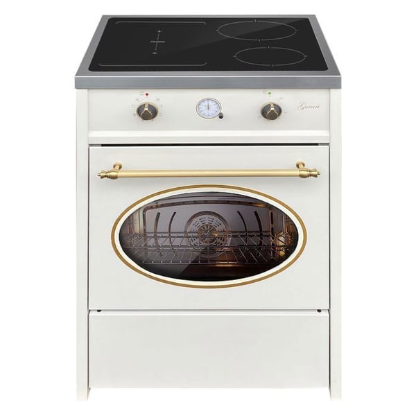 Induktionshäll - GURARI - GCH E 612 Cr - 60 cm - Retro - Multifunktionell