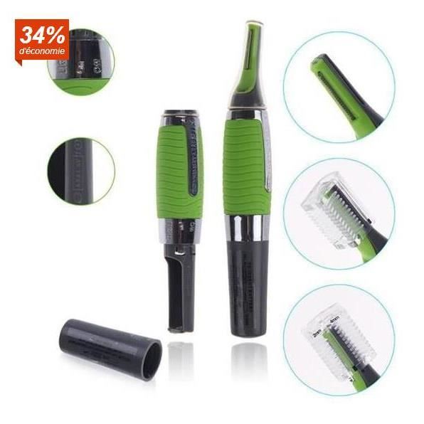 Elektrisk rakapparat för män blandad näs- och öronrakapparat Micro Touch Trimmer med LED