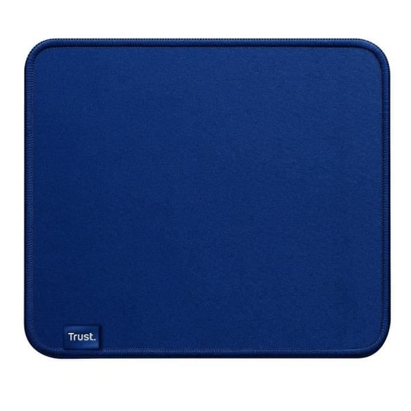 Trust Boye musmatta, hållbar design, återvunnet material, halkfri bas, 250 × 210 × 3 mm, maskintvättbar - blå