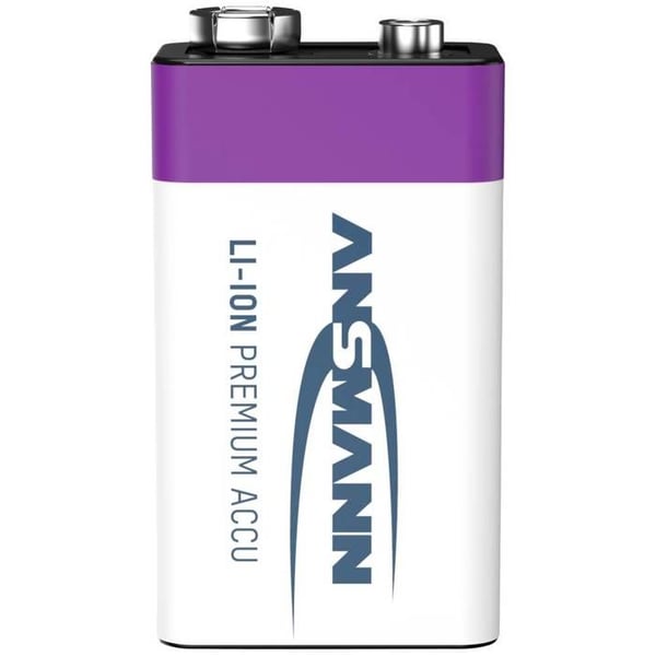 Ansmann E-Block USB-C Batteri USB-C® Li-Ion 400 mAh 9 V 1 stk.
