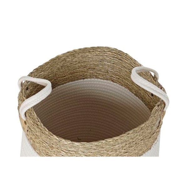 Förvaringskorg - DKD HOME DECOR - Set om 7 - Bomull - Naturlig fiber - 41x41x52,5 cm