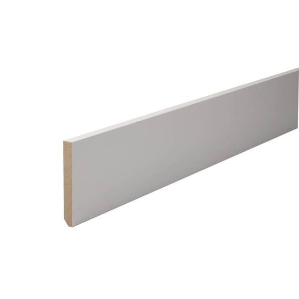 PROVISTON Sockel 14 x 80 x 2440 mm MDF Förbehandlad Sockel kvadratisk paket om 5