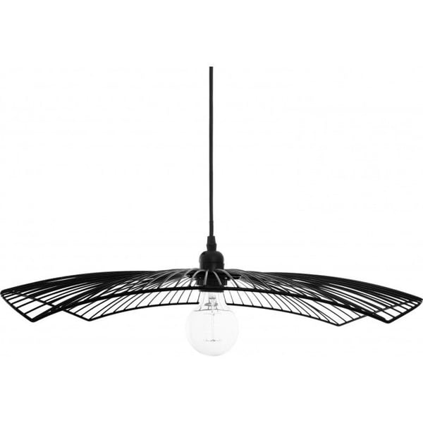 "Cuzco" taklampa i svart tråd, metall Diameter 58 cm Atmosphera