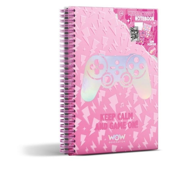 Blocknot - KIDS LICENSING - Wow Generation Gamer Valentina - Teman spel - Kompakt - Blandet