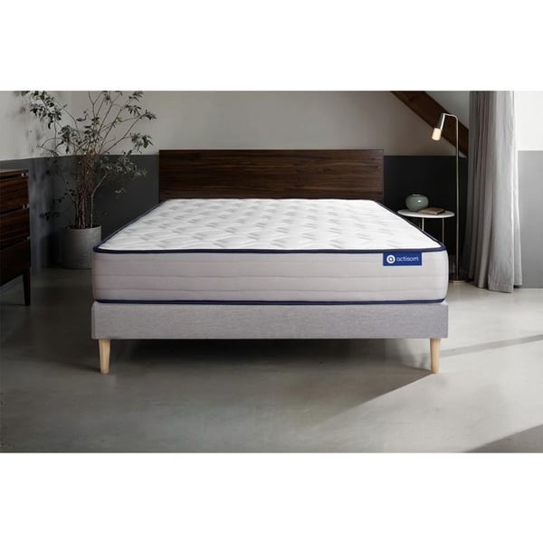 Sängset Madrass Sängbotten 140x190 cm - Grå Sängbotten (i kit) - Actiflex Form