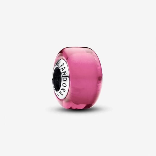 Charm - Pandora - Mini Murano - Argent 925 - Rosé - Mixte