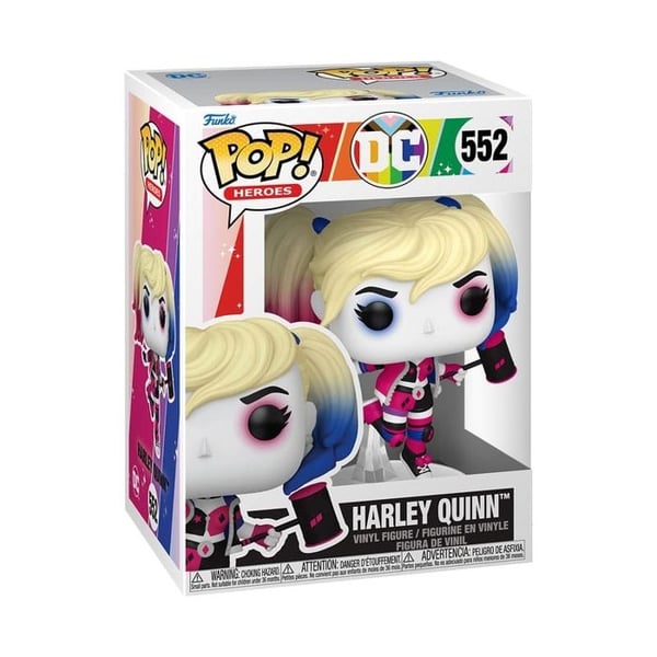 Funko - Marvel Pride - Figurine POP! Harley Q 9 cm