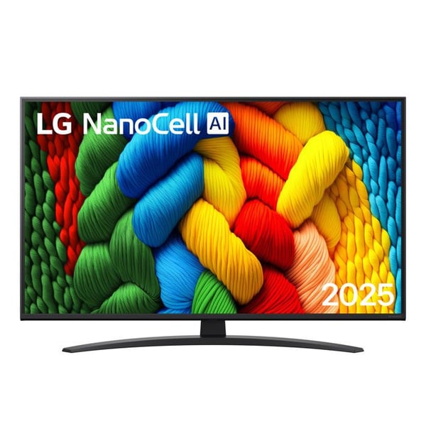 LG Smart TV NanoCell 43NANO81A6A 43" 4K Ultra HD HDR10 WebOS 25 60Hz