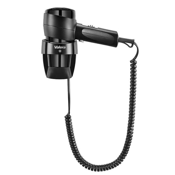 Hårtork - VALERA - Action Super Plus 1600 - Svart - 2 hastigheter - Rakapparatskontakt 110-230 V