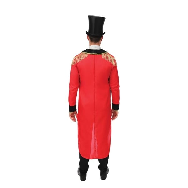 Jacka - LILLA CLOWNEN - Mr Loyal - L/XL - Röd - Karneval/Halloween