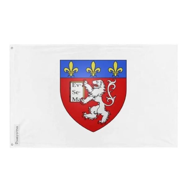 Flagga Saint-Marc-des-Carrières – 192 x 288 cm – Polyester – Metallöglor – Hållbar