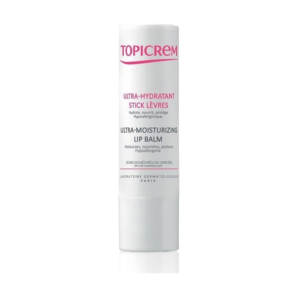 Läppstift - Topicrem - Ultra-Hydrerande - 4,7g - Närande - Skyddar - Hypoallergenisk