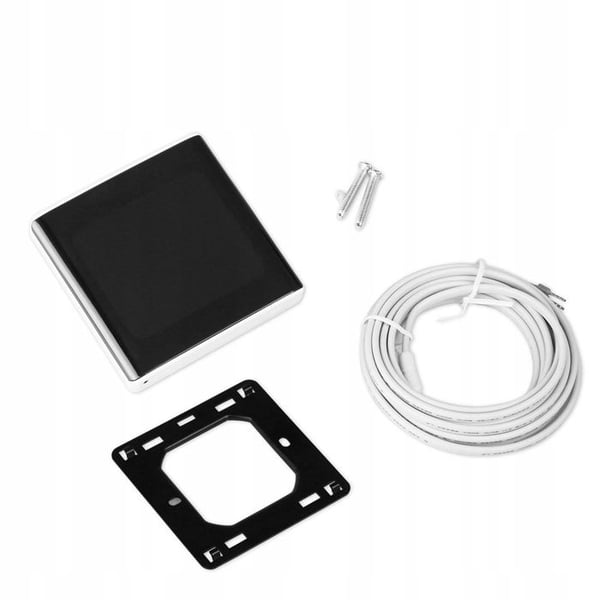 Golvvärme-termometer - ARHATREYA - LCD - Programmerbar - Vit