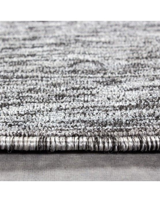 Matta - NIZZA - 1800 GRÅ - 80x150 cm - Grå - Modern - 5 mm hög pile