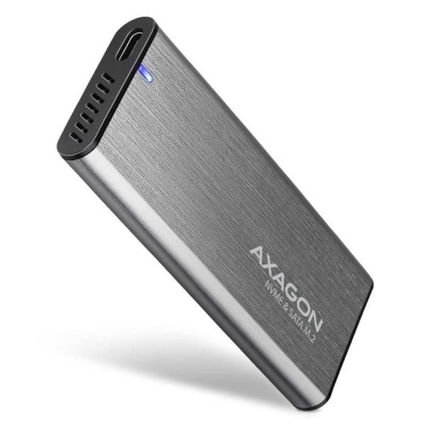AXAGON EEM2-SG2 RAW BOX Kabinett för SSD M.2 USB-C® (USB 3.2 Gen 2) 10 GBit/s M.2 PCIe NVMe 2242, 2260, 2280 EEM2-SG2 AXAGON EEM2-SG2 RAW BOX Kabinett för SSD M.2 USB-C® (USB 3.2 Gen 2) 10 GBit/s M.2 PCIe NVMe 2242, 2260, 2280 EEM2-SG2