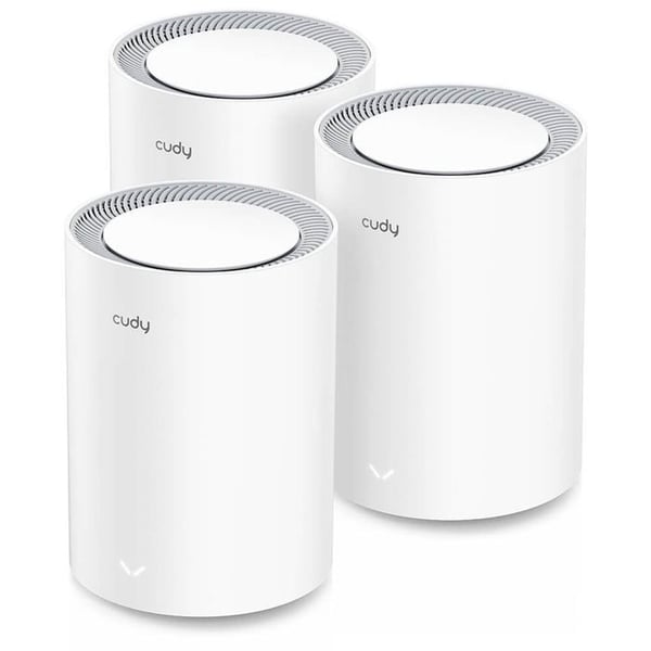 CUDY Mesh Solution M3000 3-pack AX3000 Gigabit Wi-Fi 6 2,5G Vit