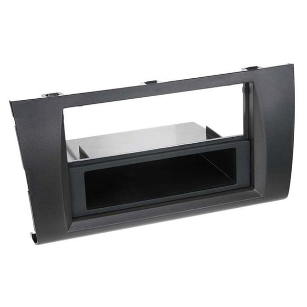 2-DIN fasadadapter med förvaringsfack för Suzuki Swift / Sport svart