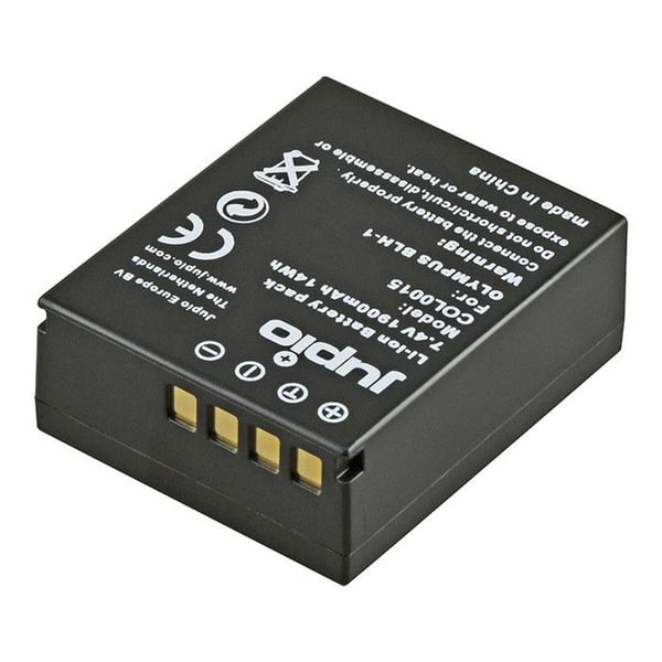 JUPIO Batteri kompatibelt med Olympus BLH-1