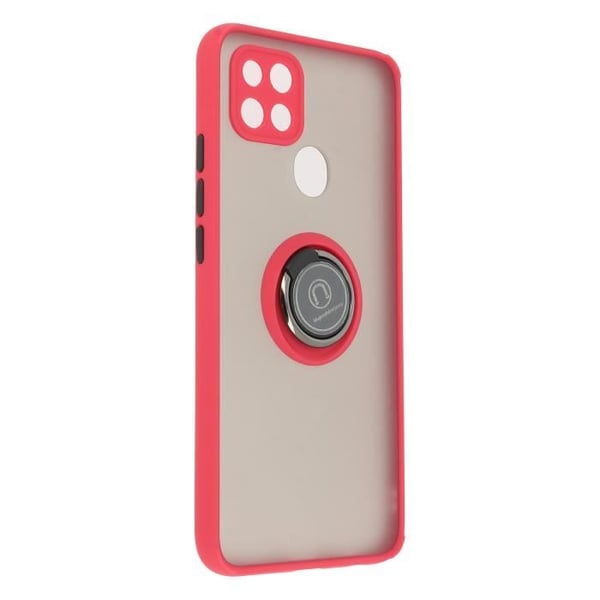 Coque - Oppo - A15 - Bi-material - Metallring - Videostöd