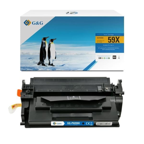 Kompatibel toner - G&G - CF259X - Svart - 10000 sidor - För HP Laserjet Pro