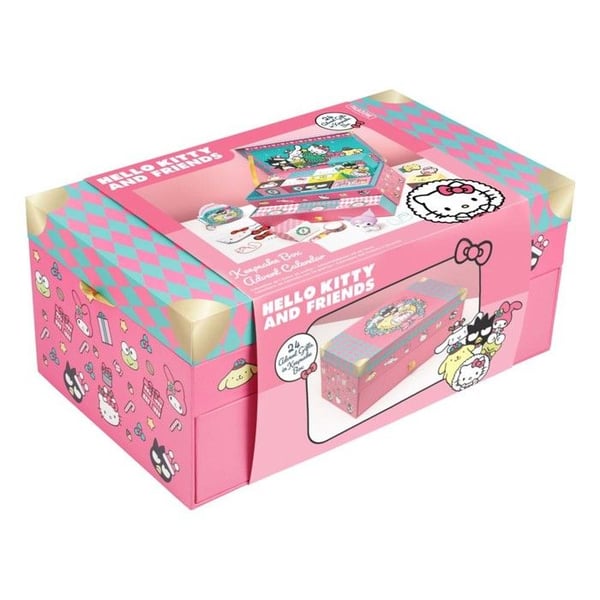 Adventskalender - SANRIO - Hello Kitty & Friends - 24 delar - Flerfärgad - Återanvändbar