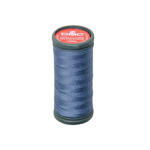 Fil för sömnad av syntetiskt material 100% polyester DMC 5 spolar á 120m - Att 13 - 4013