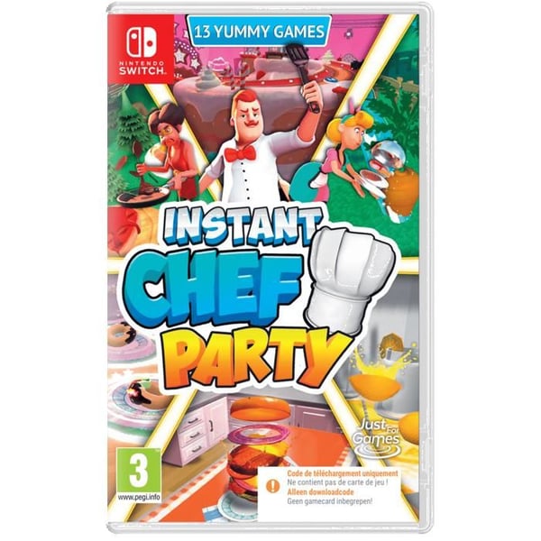 Instant Chef Party Nintendo SWITCH (Nedladdningskod) (kod i lådan)