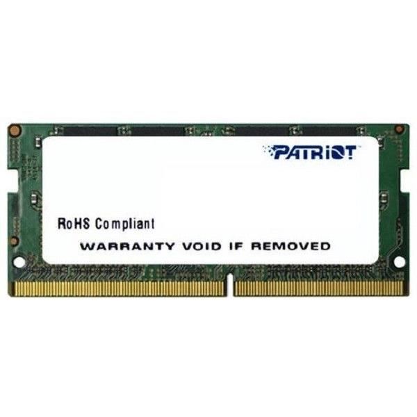 PATRIOT-minne SODIMM DDR4 16GB 2666MHz 19CL 1.2V SINGEL - PSD416G266681S