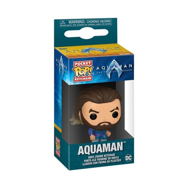 Funko Pocket Pop! Nyckelring: Aquaman och Det Förlorade Kungariket - Aquaman