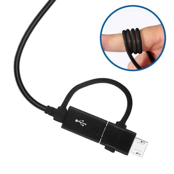 Kabel - SAMSUNG - Micro-USB / USB typ-C - 1.5m - Snabbladdning - Dataöverföring