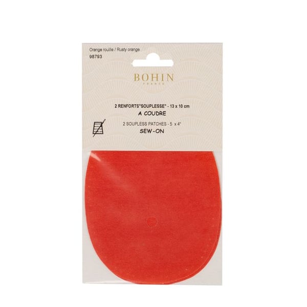 RENFORT SUEDE ORANGE ROSTA