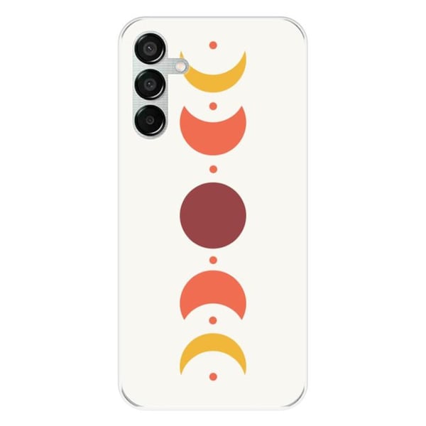 Siliconfodral med tryck kompatibel med Samsung Galaxy M15 5G Eclipse