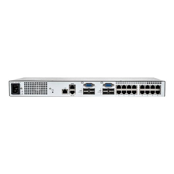 KVM-switch - VERTIV - Avocent AutoView AV3216 - 16 portar - 2 lokala användare - Monterbar på